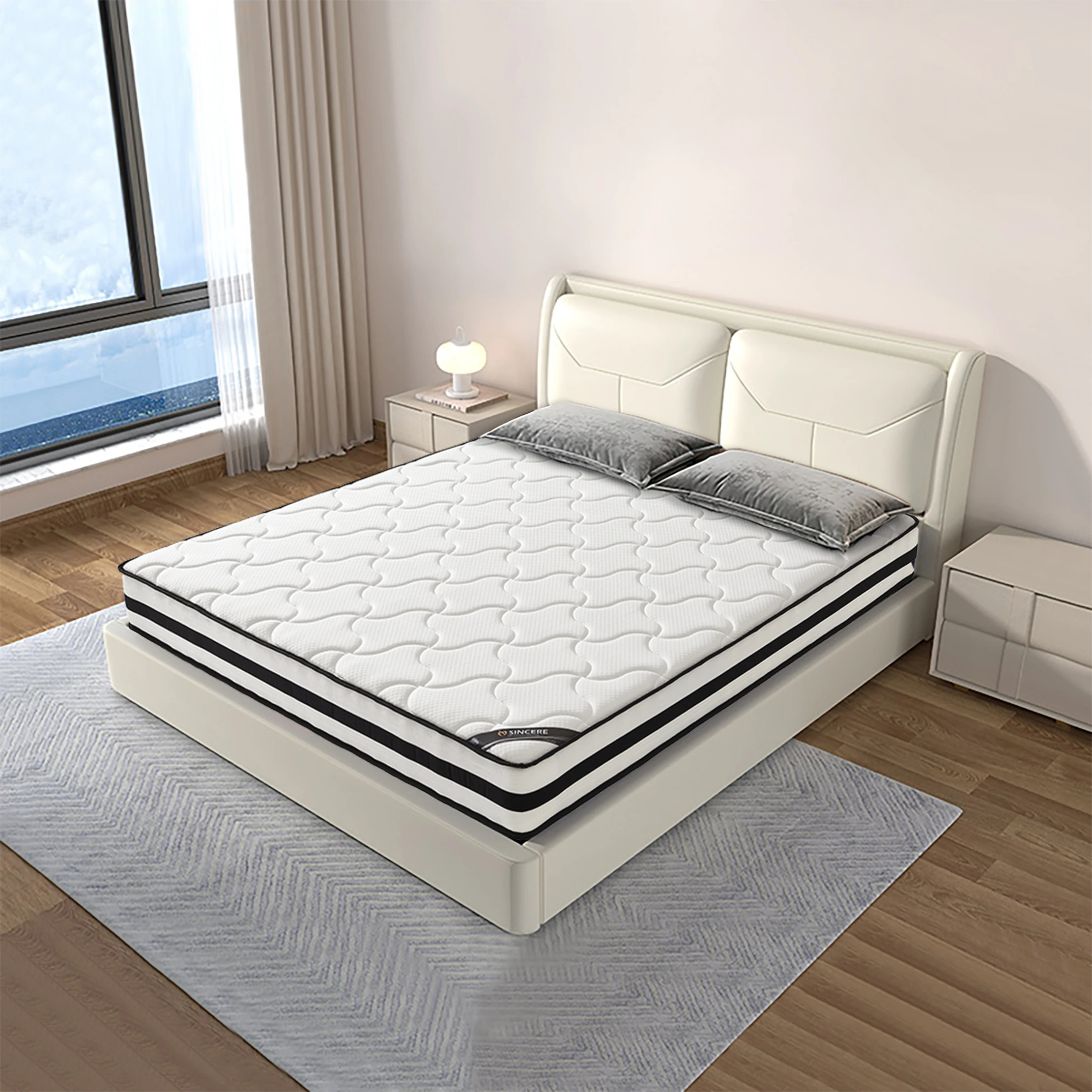 Comfort-Aurora 20 cm 80-180x200 cm ortopedický, antialergický H3 stredne tvrdý taštičkový matrac - Image 4